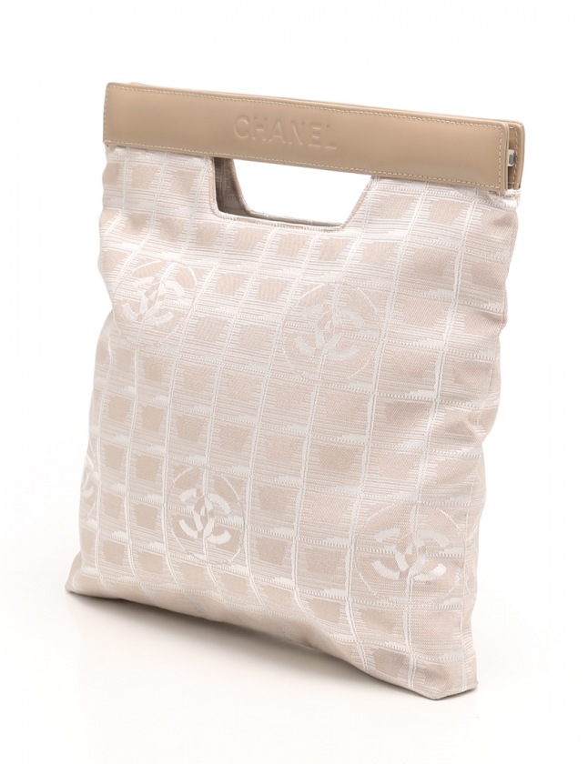 シャネル CHANEL クラッチバッグ ニュートラベルライン ベージュ 