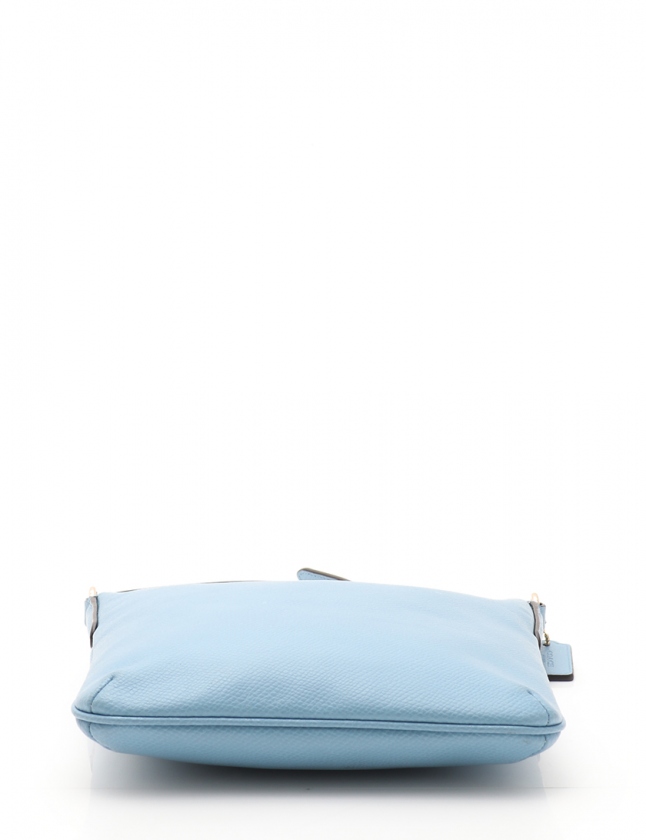 コーチ COACH ショルダーバッグ 水色 F36063 レザー レディース