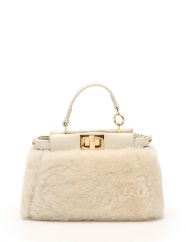 フェンディ FENDI ハンドバッグ ショルダーバッグ ポシェット マイクロ 