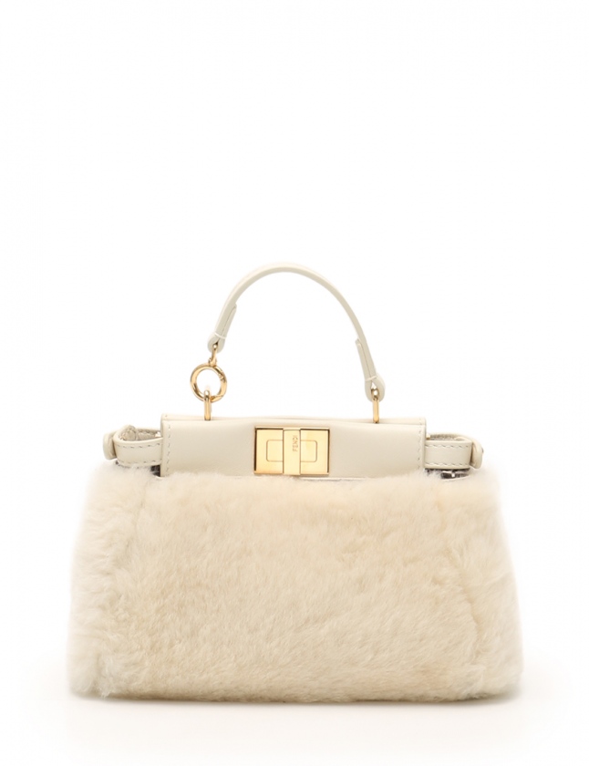 フェンディ FENDI ハンドバッグ ショルダーバッグ ポシェット マイクロ  