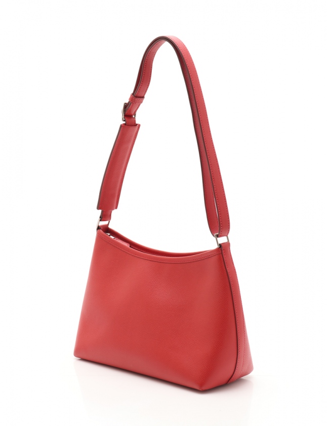 エルメス HERMES ショルダーバッグ ベルランゴPM 赤 ヴォーエプソン  