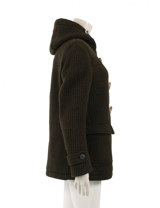 ヘルノHERNO ダッフルコートカーキサイズ44
