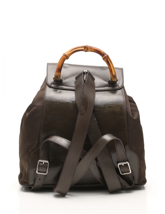 グッチ GUCCI バックパック リュック バンブー ブラウン 003 2058 0016 