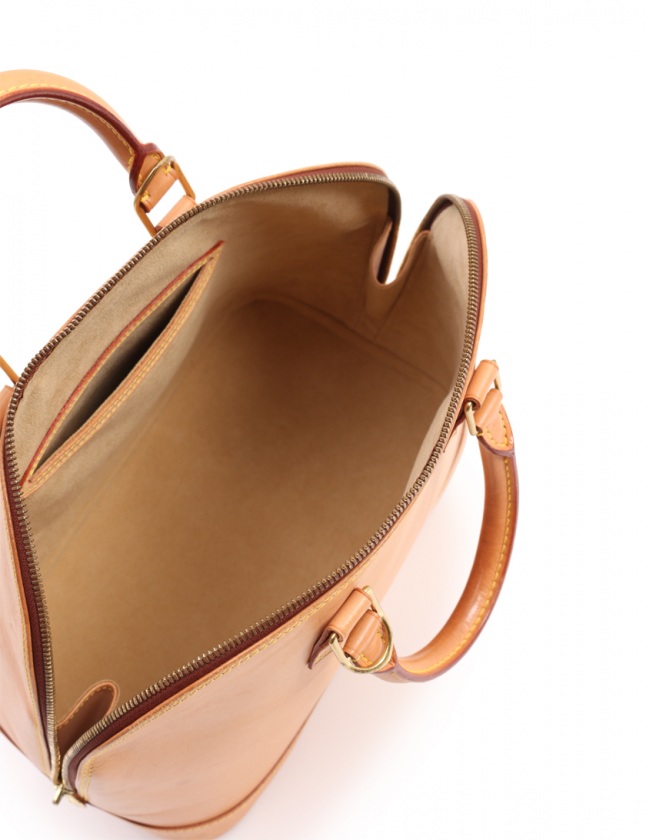 ルイヴィトン LOUIS VUITTON ハンドバッグ アルマ ヌメ革 ナチュラル