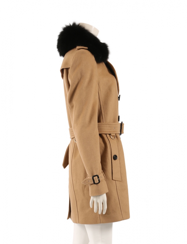 バーバリー BURBERRY トレンチコート サンドリンガム ベージュ 38 