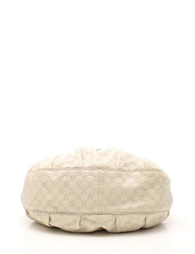 グッチ GUCCI ショルダーバッグ アイコンビット グッチシマ アイボリー