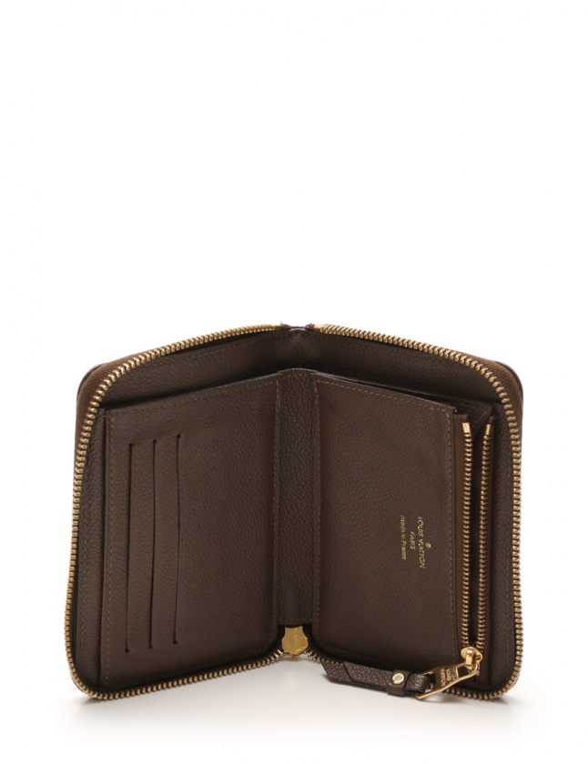 ルイヴィトン LOUIS VUITTON ラウンドファスナー二つ折り財布 