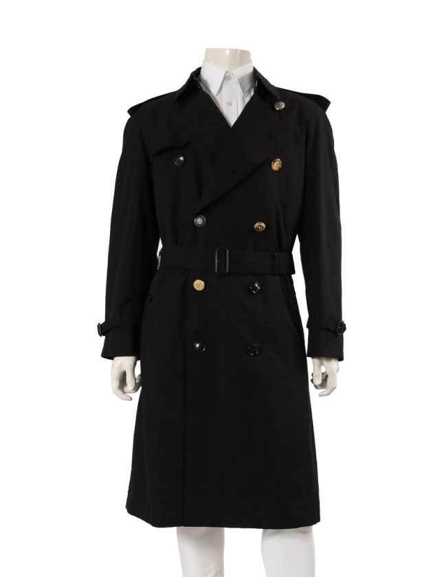 バーバリー BURBERRY トレンチコート ウェストミンスター 黒 48 