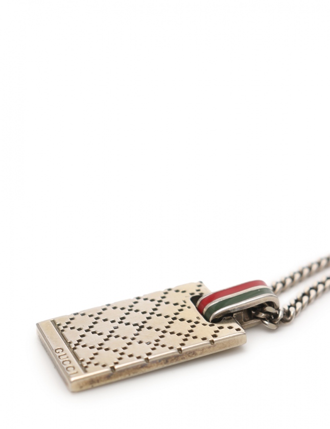 GUCCI シルバーネックレス ディアマテ　格安❗️早い者勝ち‼️ GUCCI シルバーネックレス ディアマテ 格安❗️早い者勝ち