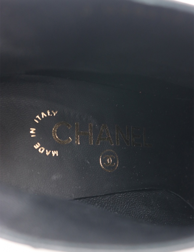CHANEL シャネル ブーティ ヒール ココマーク 黒 35C G29412 シャネル CHANEL ブーティ ヒール ココマーク 黒 35 C シューズ