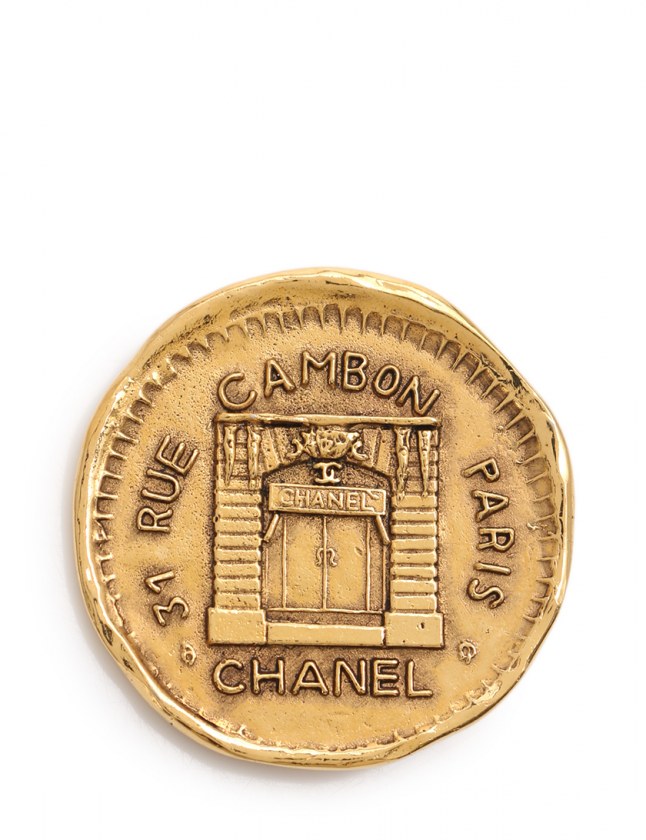 シャネル CHANEL ブローチ ゴールド アクセサリー 31 RUE CAMBON