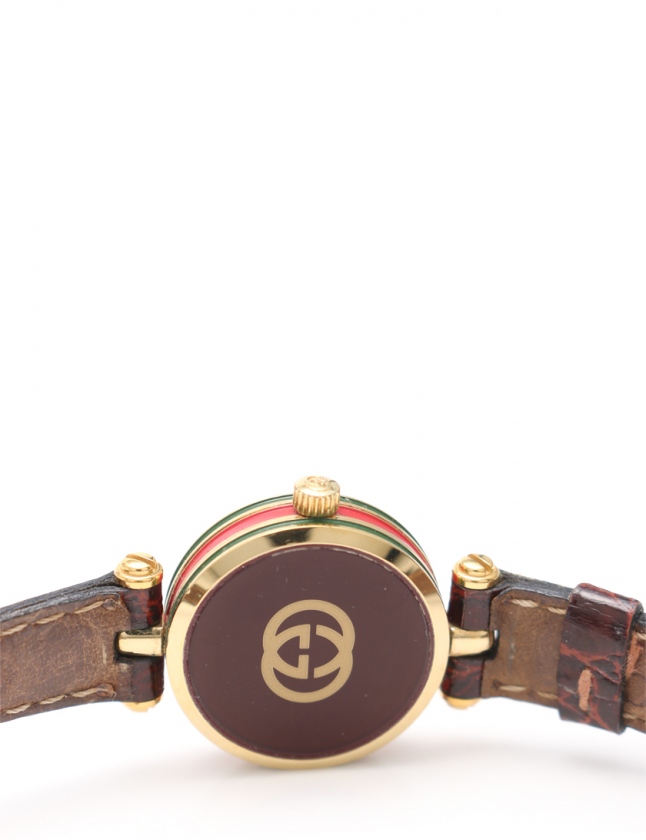 グッチ GUCCI 腕時計 シェリーライン クオーツ ゴールド GP
