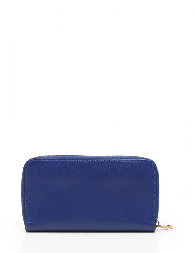 クロエ CHLOE ラウンドファスナー長財布 リリィ ロイヤルブルー 小物 