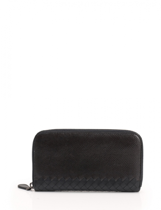 ボッテガヴェネタ BOTTEGA VENETA ラウンドファスナー長財布 イントレ 