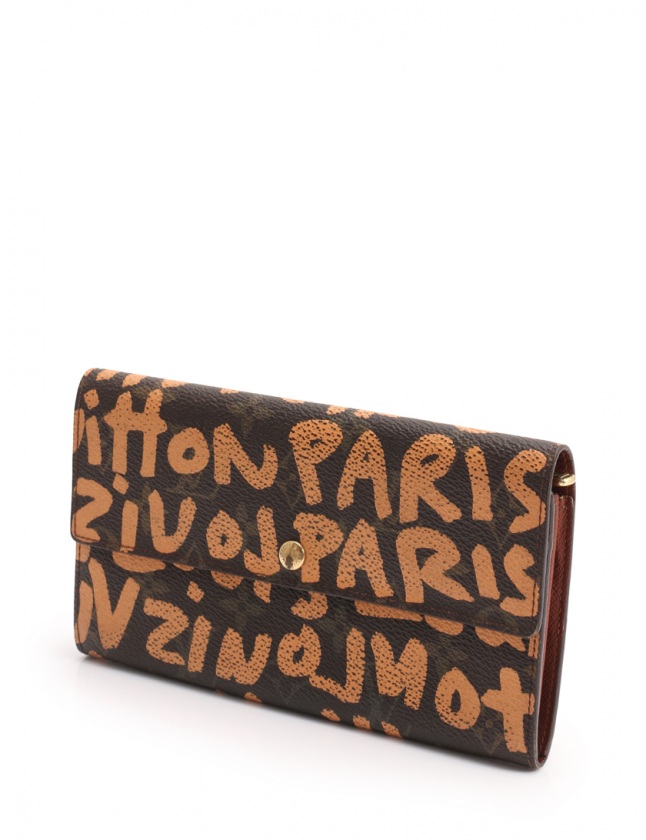 ルイヴィトン LOUIS VUITTON 二つ折り長財布 ポシェット ポルトモネ 