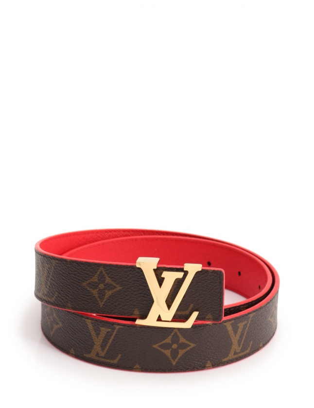 ルイヴィトン LOUIS VUITTON ベルト サンチュール イニシャル  