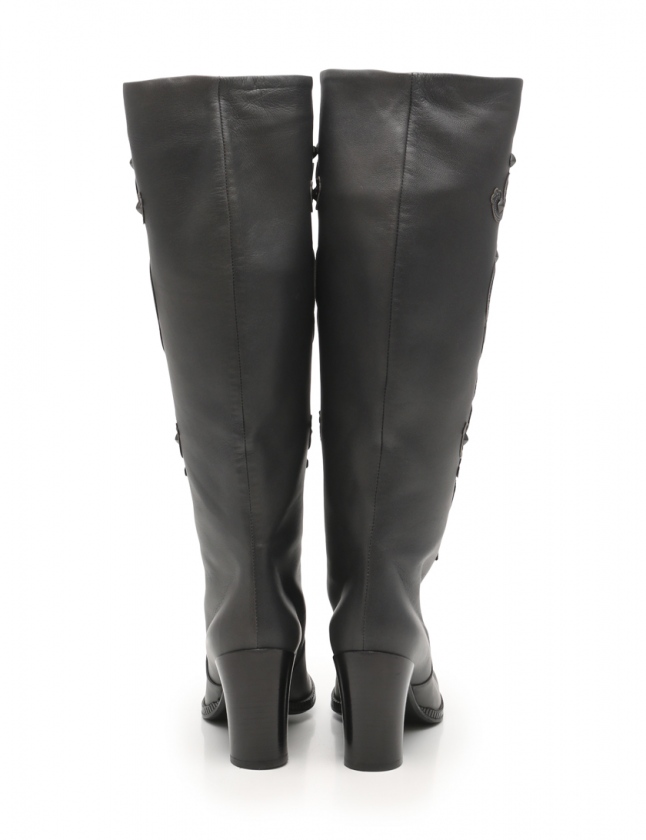 ボッテガヴェネタ BOTTEGA VENETA ロングブーツ イントレチャート