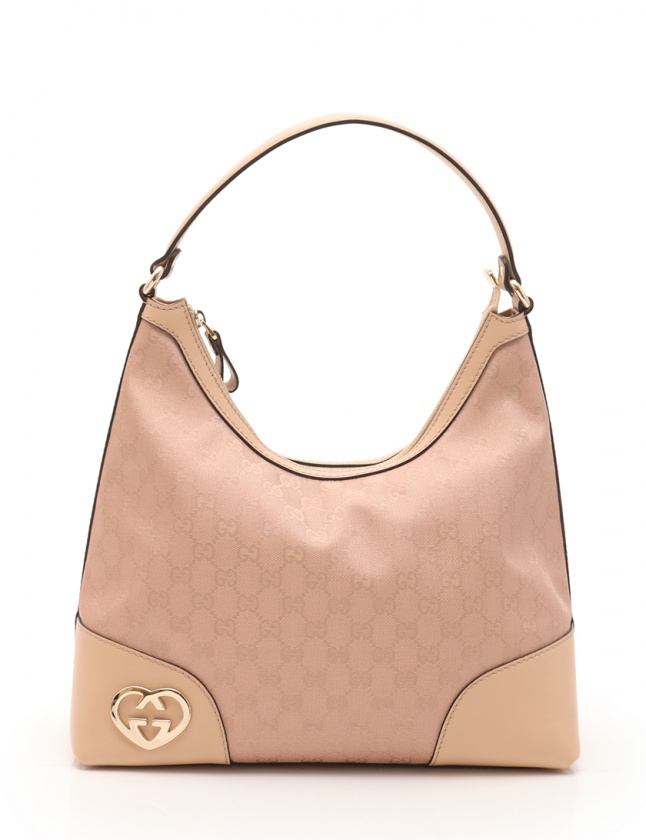 みいページ グッチ GUCCI ショルダーバッグ GGキャンバス ラブリー ピンク
