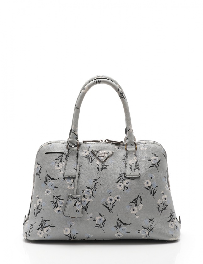 プラダ PRADA ハンドバッグ ショルダーバッグ プロムナード 花柄 