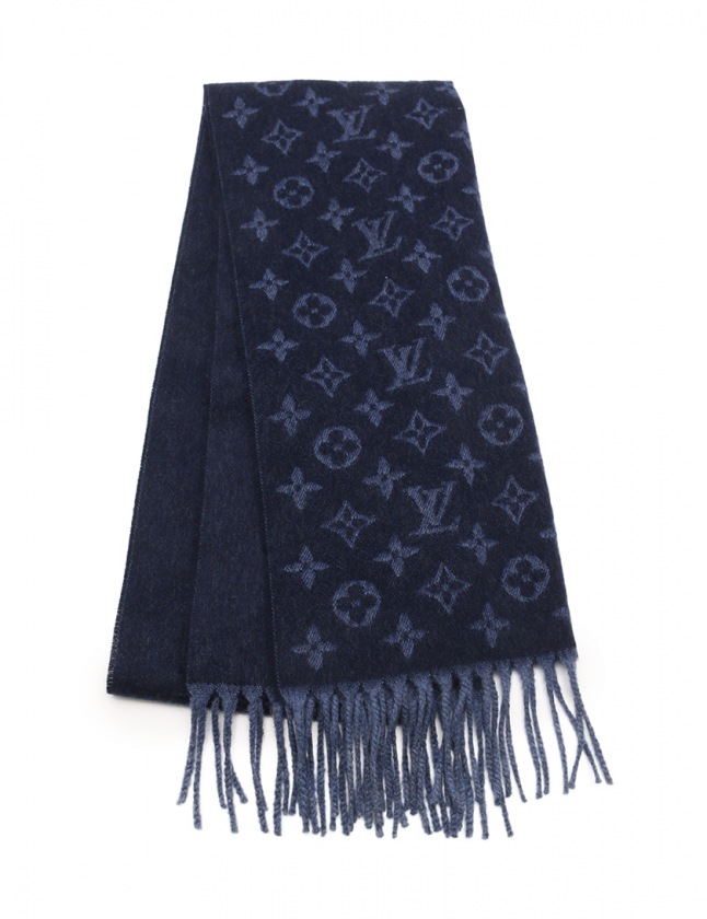 ルイヴィトン LOUIS VUITTON マフラー エシャルプ モノグラム 