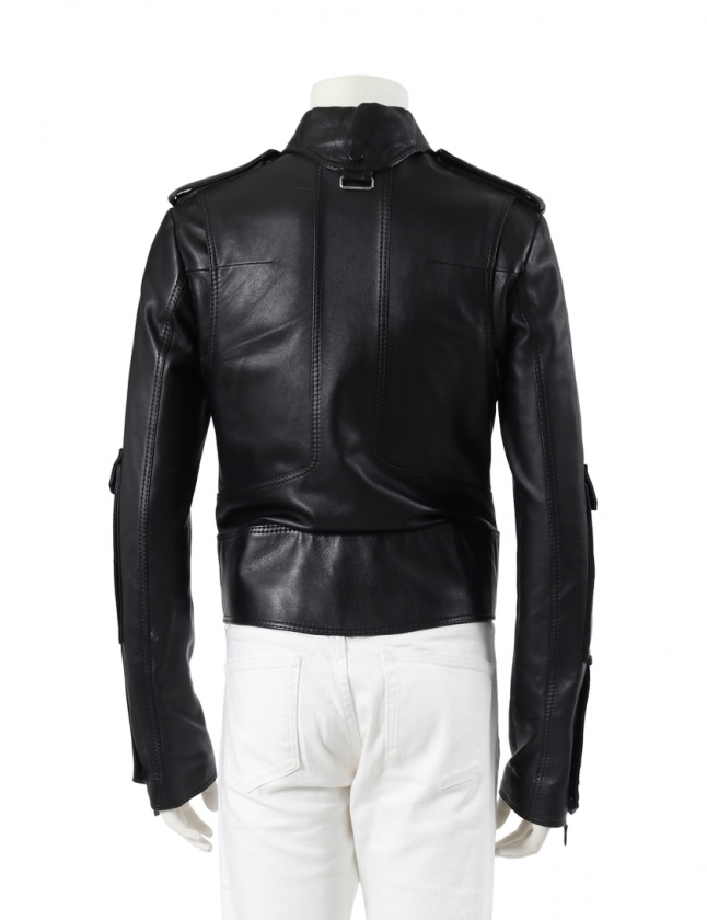 ディオールオム Dior HOMME ブルゾン ジップアップジャケット 黒 48 