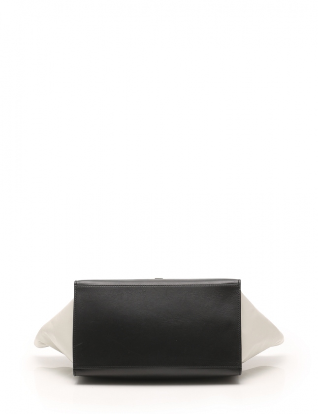 セリーヌ CELINE ハンドバッグ ショルダーバッグ トラペーズ 緑 黒 白 