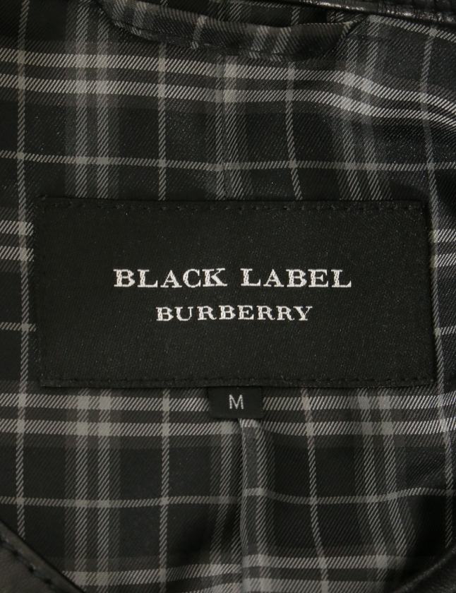バーバリーブラックレーベル BURBERRY BLACK LABEL シングルライダース 
