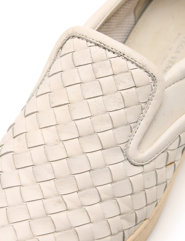 ボッテガヴェネタ BOTTEGA VENETA スリッポンスニーカー イントレ 