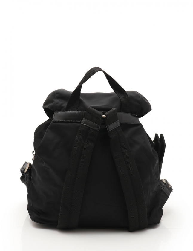 プラダ PRADA バックパック リュック 黒 B5885 ナイロン レザー プラダ PRADA バックパック リュック 黒 B5885 ナイロン レザー