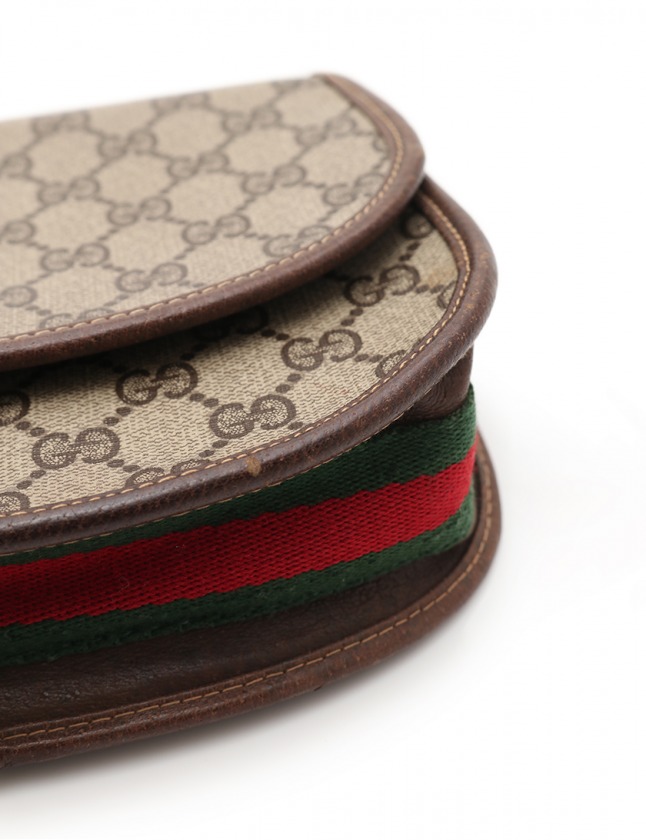 グッチ GUCCI ショルダーバッグ オールドグッチ シェリーライン GG ...