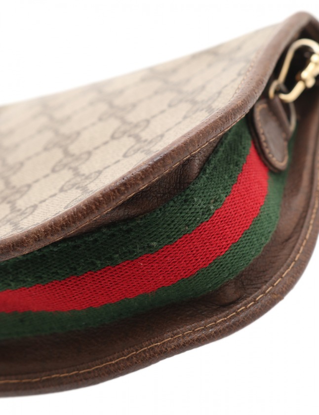 グッチ GUCCI ショルダーバッグ オールドグッチ シェリーライン GG ...