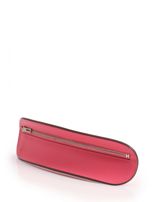 エルメス HERMES ペンケース サーフ ローズアザレ 小物 ヴォーエプソン  