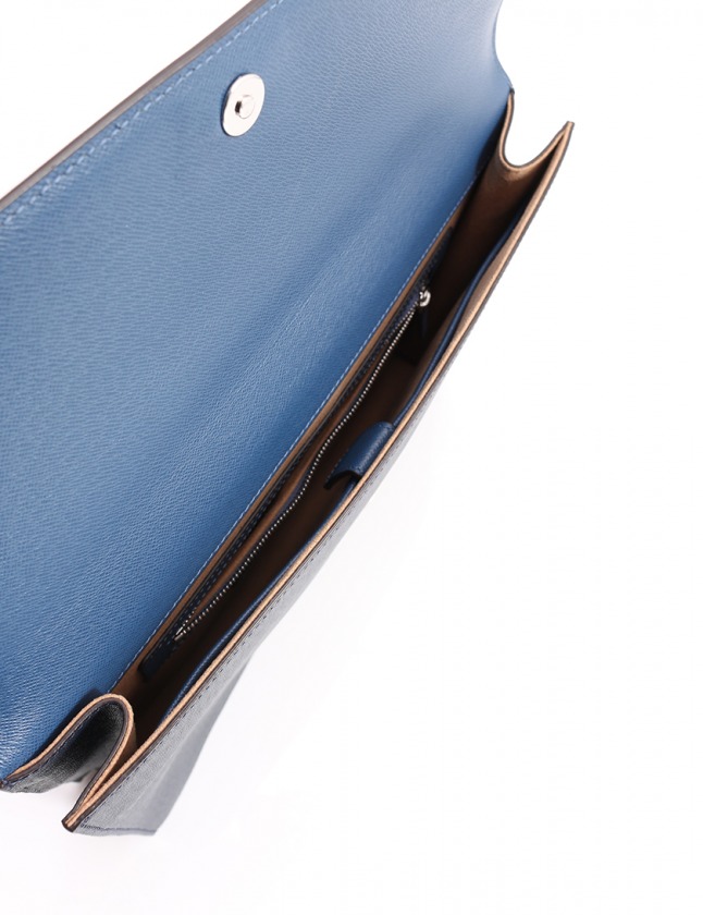 エムシーエム MCM クラッチバッグ セカンドバッグ ネイビー MXZ 7SLL61 