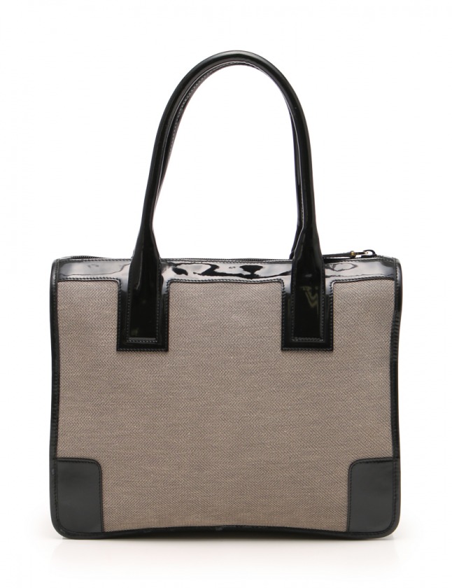 グッチ GUCCI トートバッグ ベージュ 黒 000 0355 キャンバス グッチ GUCCI トートバッグ ベージュ 黒 000 0355 キャンバス