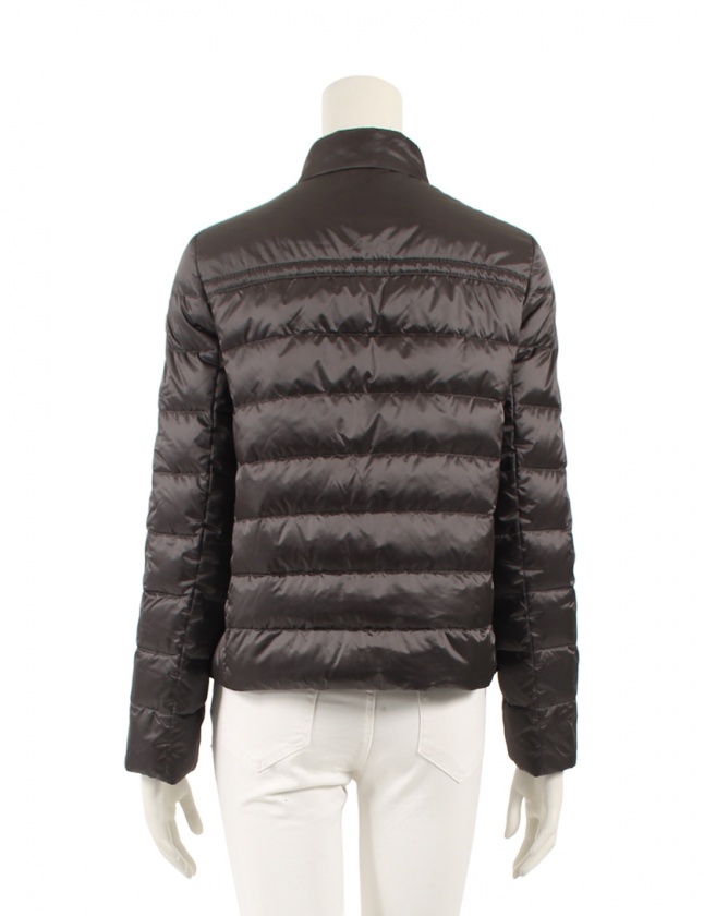プラダ PRADA ダウンジャケット グレー 38 アウター 無地 XS 29B830 