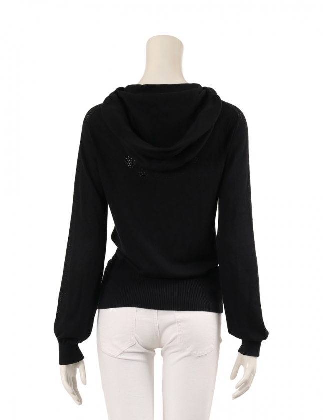 シャネル CHANEL パーカー スポーツライン ココマーク ニット ジップ  