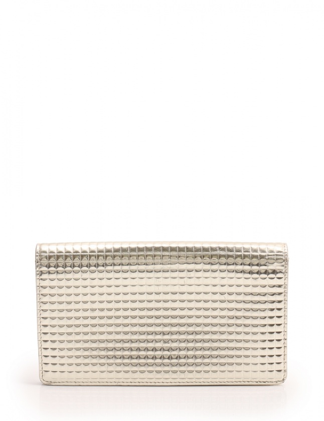 シャネル CHANEL 二つ折り長財布 マイクロチョコバー ココマーク 
