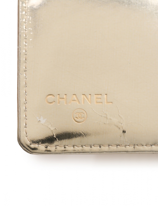 シャネル CHANEL 二つ折り長財布 マイクロチョコバー ココマーク 