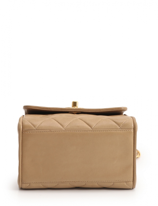 シャネル CHANEL チェーンショルダーバッグ ミニマトラッセ ベージュ