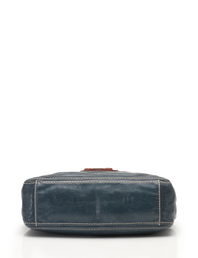 プラダ PRADA チェーンショルダーバッグ ネイビー BR4659 レザー