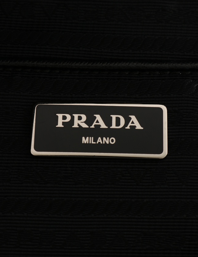 プラダ PRADA トートバッグ ショルダーバッグ 黒 BR5137 ナイロン 