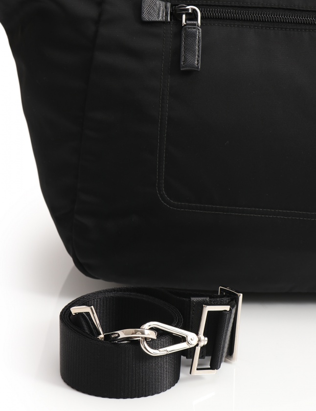 プラダ PRADA トートバッグ ショルダーバッグ 黒 BR5137 ナイロン 