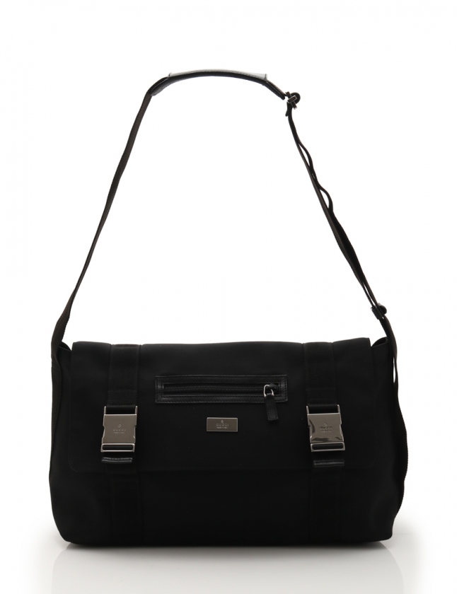 グッチ GUCCI ショルダーバッグ 黒 122374 ナイロン メンズ 114