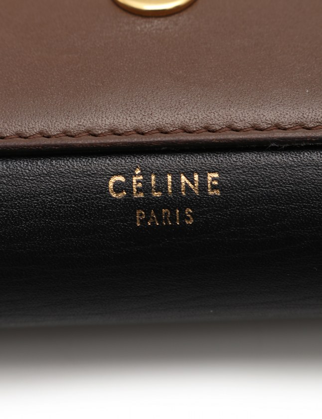 セリーヌ CELINE 三つ折り長財布 ポケット トライフォールデッドマルチ
