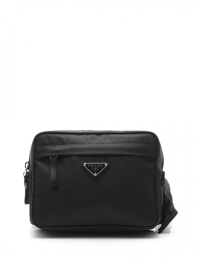 PRADA プラダ ボディバッグ ウエストバッグ ブラック 2VL001 プラダ PRADA ボディバッグ ウエストポーチ 黒 2VL001 ナイロン