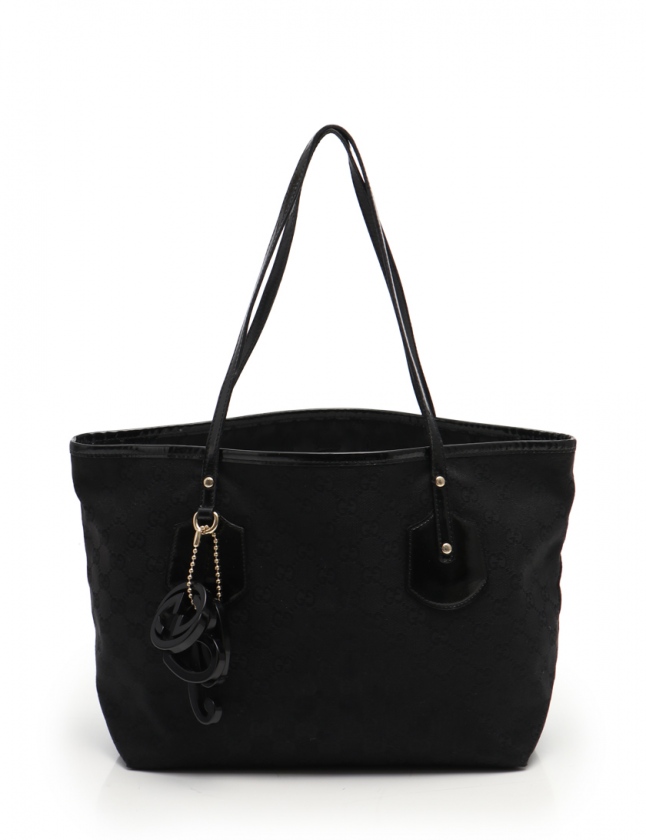 グッチ GUCCI トートバッグ GGキャンバス 黒 211976 キャンバス 