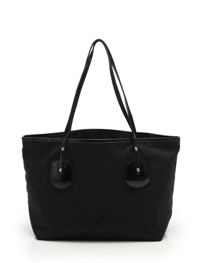 グッチ GUCCI トートバッグ GGキャンバス 黒 211976 キャンバス 