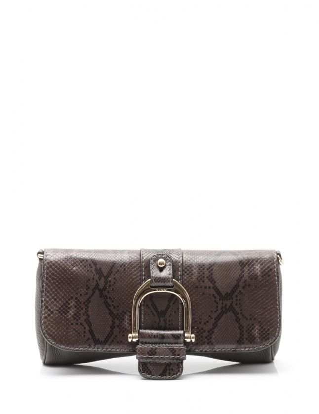 グッチ GUCCI クラッチバッグ ショルダーバッグ グレー 263748 