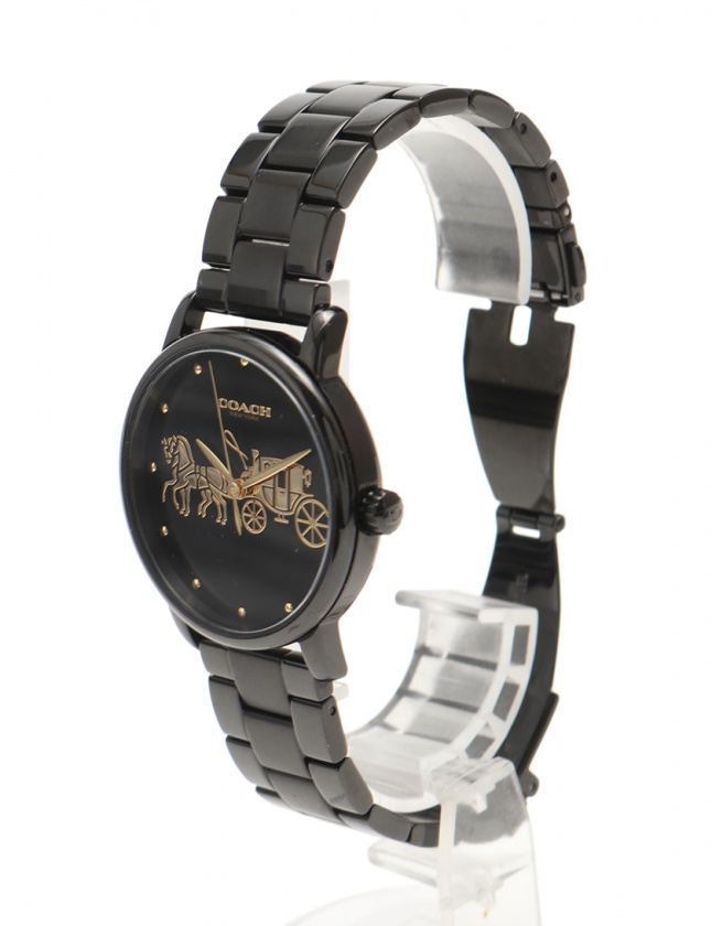 コーチ COACH 腕時計 クオーツ 黒 CA.113.7.34.1507 SS レディース 114