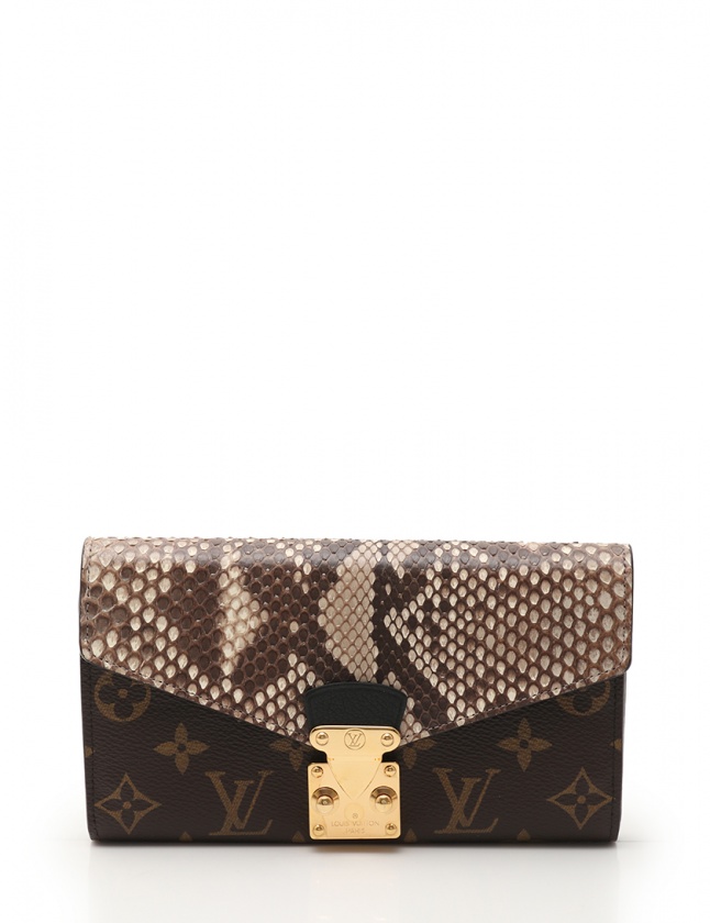 ルイヴィトン LOUIS VUITTON 二つ折り長財布 ポルトフォイユ パラス 